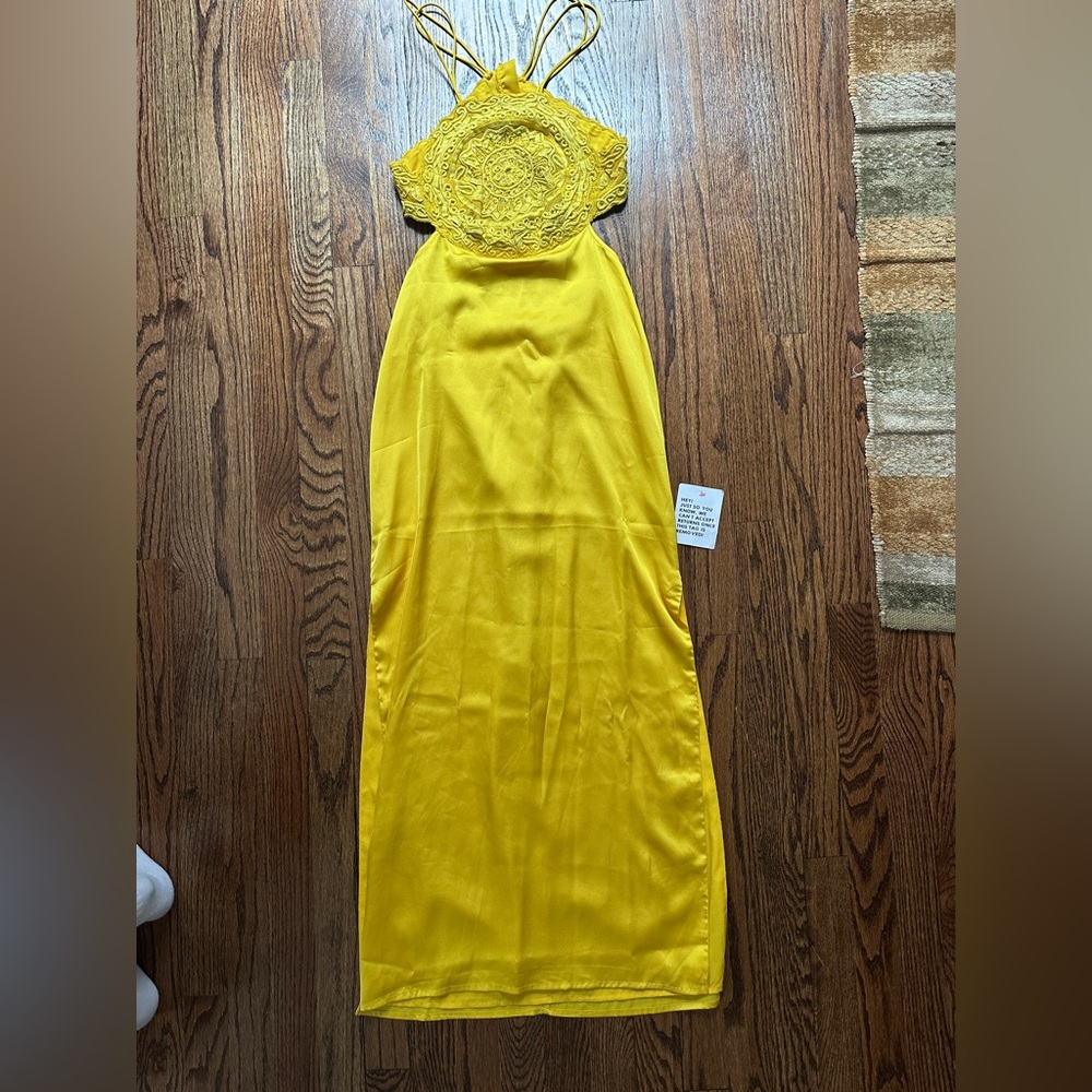 Yellow Maxi Dress